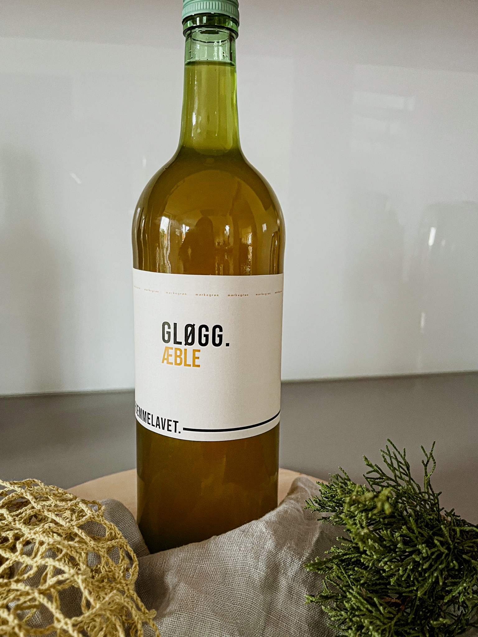 Fertige Flasche Gløgg Æble